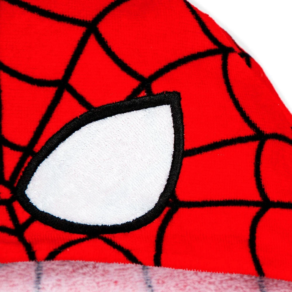 Spider-Man Kids Hooded Towel, 100% Cotton