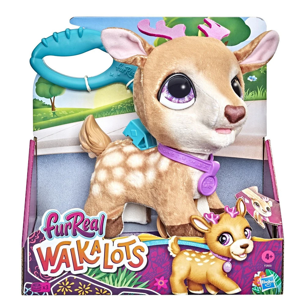 furReal Walkalots Big Wags Deer Plush Interactive Toy