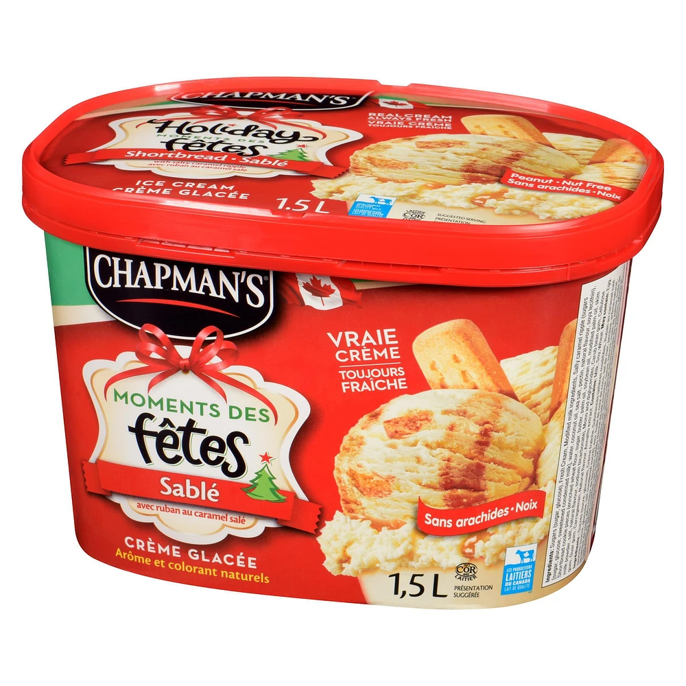 Chapman's Holiday Moments Shortbread Ice Cream