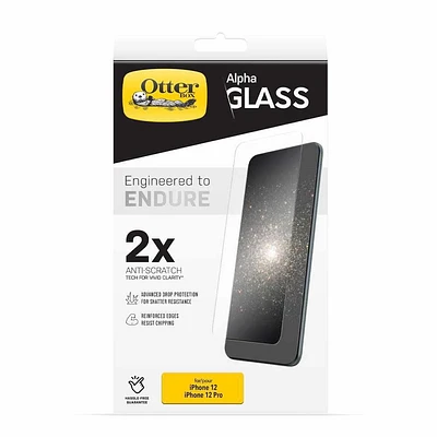 Otterbox Alpha Glass iPhone 12/12 Pro Clear