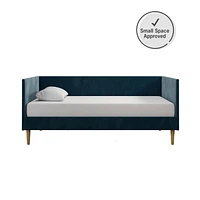 DHP Franklin Mid Century Upholstered Daybed