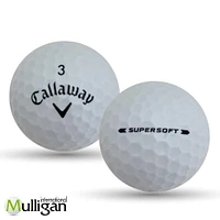 Mulligan - 48 balles de golf récupérées Callaway Supersoft 5A, Blanc