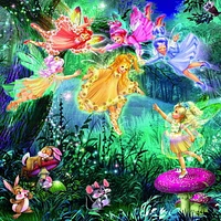 Ceaco Forest Fairies 100 Pièces Puzzle Bague Fée Des Six