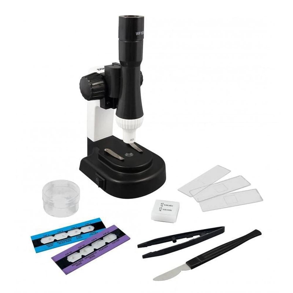 Buki Microscope 15 Expériences Grossissement x400