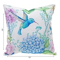 IH Casa Decor Outdoor Termroping Cushion Hummingbird - Ensemble De 2