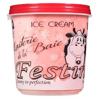 FESTIN STRAWBERRY ICE CREAM, Strawberry Festin. 2 L. Made in Canada.