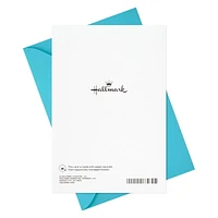 Carte de félicitations, Hallmark (Flûte à champagne, « Cheers »)