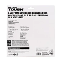 PERCEUSE SANS FIL À PILE AU LITHIUM-ION DE 8 VOLTS MAX Tension nominale: 8V MAX