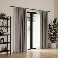 Tringle à rideau double Umbra Bolas 1" et 3/4" 36-72"