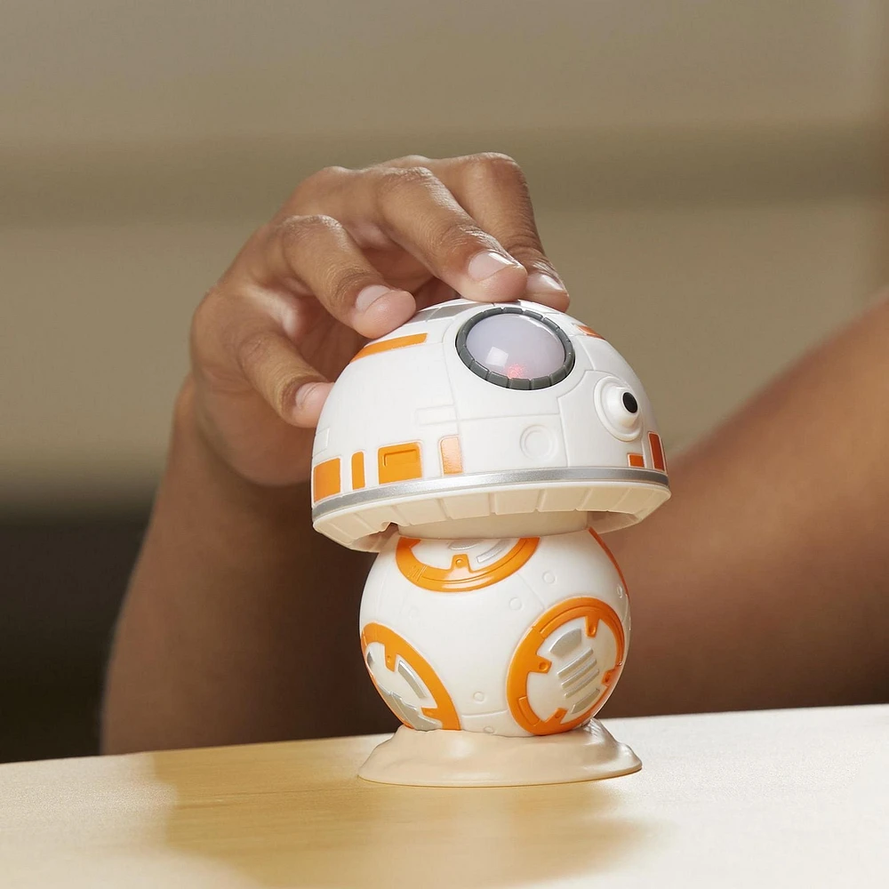Star Wars Droidables BB-8, figurine électronique Star Wars, jouets interactifs 10 cm