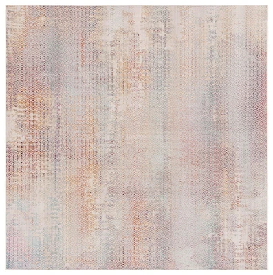 SAFAVIEH Rainbow Kameron Tapis Abstrait Intérieur/Extérieur