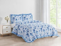 Elisa 3 Piece Reversible Quilt Set