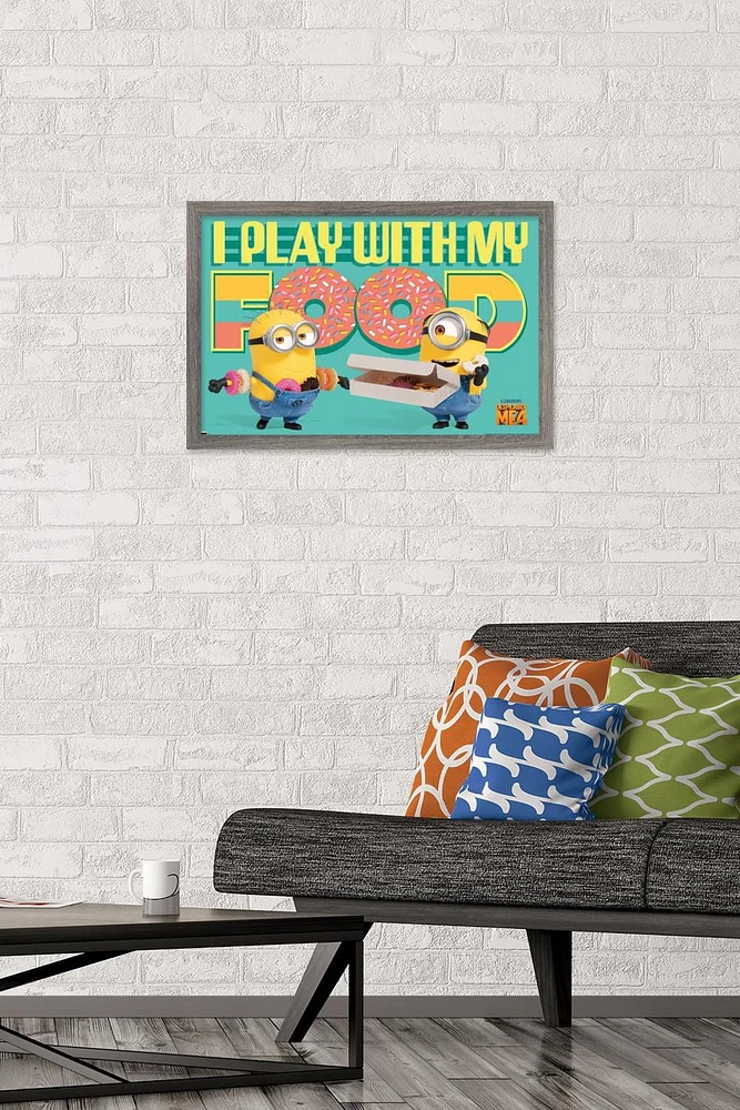 Illumination Despicable Me 4 - Donuts Wall Poster with Pushpins, 22.375" x 34"