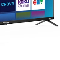 PHILIPS, 40" FHD 1080p, ROKU TV, 40PFL6543/F6, HDMI x 3, USB x 1