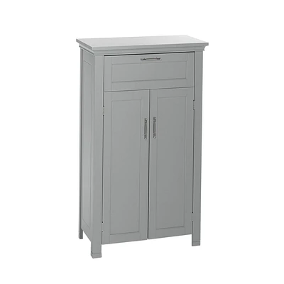 RiverRidge® Home Somerset Collection 23.6-inch W x 40.25-inch H x 11.81-inch D 2-Door Floor Cabinet in Gray