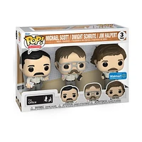 Funko Pop! TV: The Office - Utica Prank 3-Pack Vinyl Figure (Walmart Exclusive)