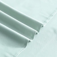 Ensemble de draps en microfibre doux et facile d'entretien Mainstays – Solide Tailles: 1 place, 2 places et grand lit