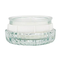 Bougie florale verte