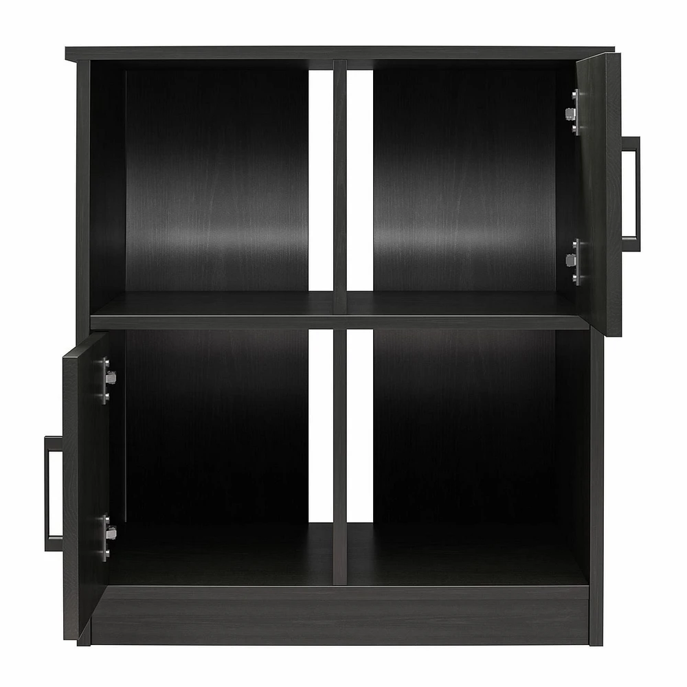 Ollie & Hutch Dory 10/20 Gallon Aquarium or Terrarium Tank Stand, Black Oak