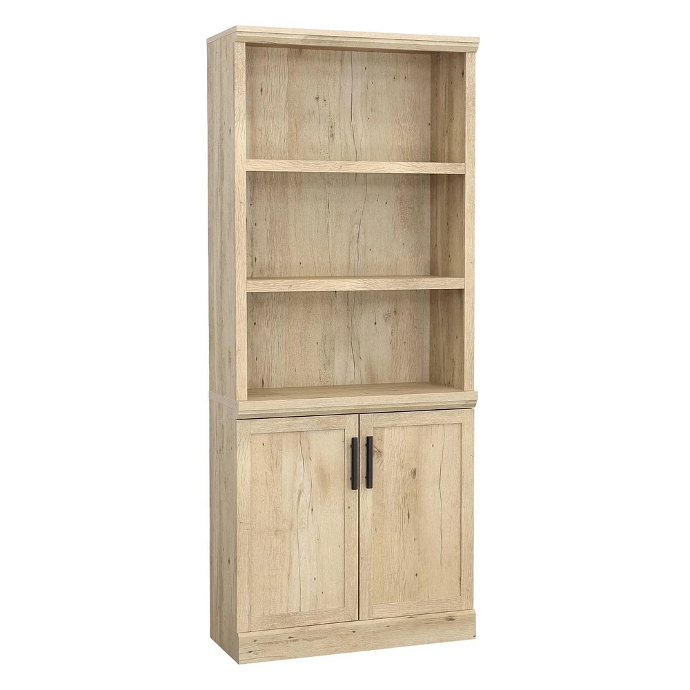 Sauder Aspen Post Library w/ Doors