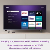 Roku Express (New, 2023) HD Streaming Device with High-Speed HDMI Cable and Simple Remote (No TV Controls), Guided Setup and Fast Wi-Fi Le streaming HD