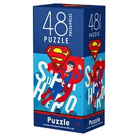 Superman, Puzzle de 48 pièces, pour familles et enfants à partir de 4 ans