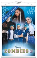 Disney Zombies 3 - Group Wall Poster with Pushpins, 22.375" x 34"
