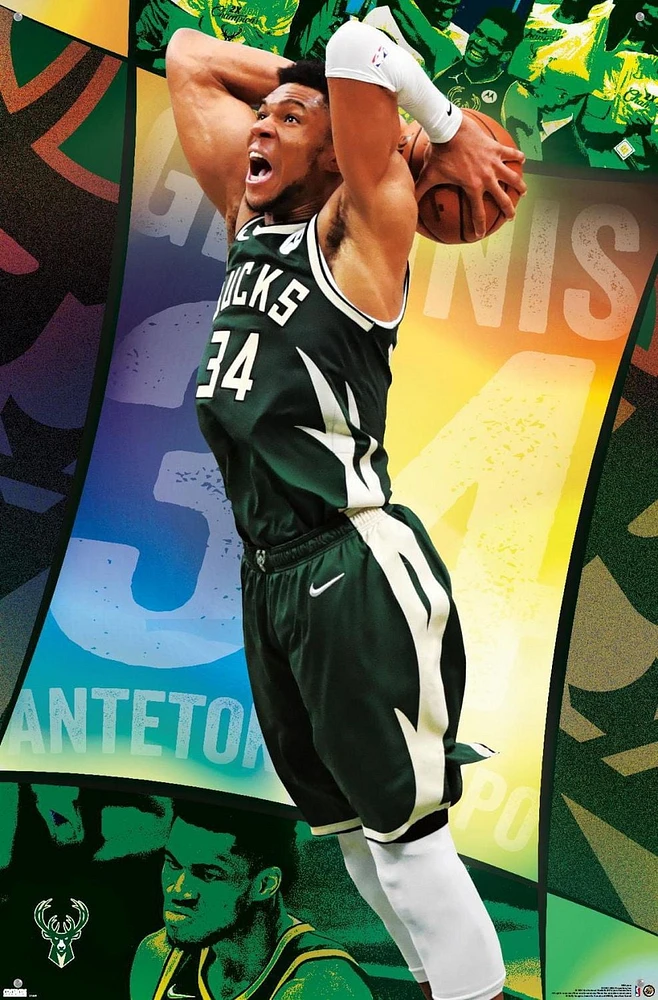 NBA Milwaukee Bucks - Giannis Antetokounmpo 21