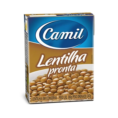 Camil - lentilles prêtes à manger
