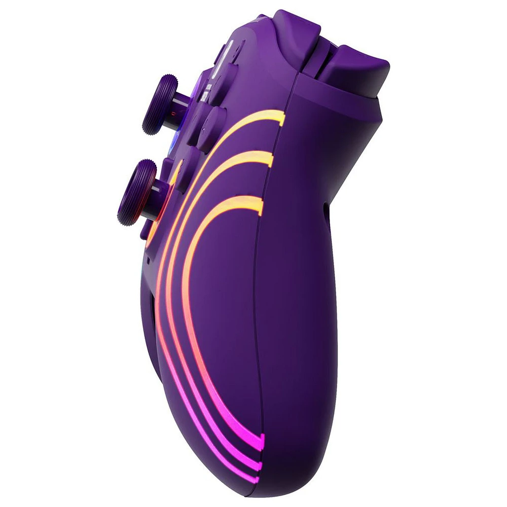 PDP Afterglow™ Wave Wireless Controller: Purple - Nintendo Switch, & Nintendo Switch - OLED Model, PDP AG Wave WL CNTRL: Purple