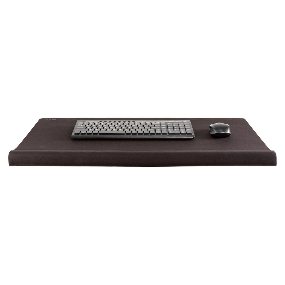 Allsop ErgoEdge Deskpad with Wrist Rest - Black