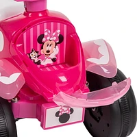 Minnie de Disney, jouet porteur, 6 volts, Quad pour les filles par Huffy, Rose