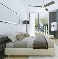 Westinghouse Alta Vista 52" Indoor Ceiling Fan in Brushed Nickel with Dimmable LED