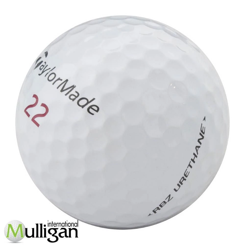 Mulligan - 36 balles de golf récupérées Taylormade Rbz Urethane 4A, blanc