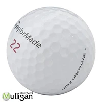 Mulligan - 36 balles de golf récupérées Taylormade Rbz Urethane  4A, blanc