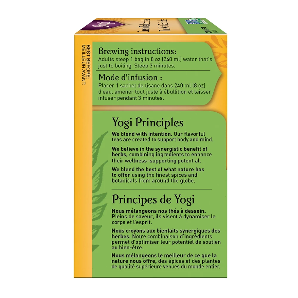 Yogi Green Tea Kombucha, Contains Caffeine Wellness Tea Bags, - 16 Count