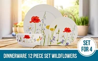 Safdie & Co. Ensemble Diner Fleurs Sauvages 12MCX