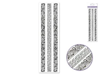 Crushed Diamond Gem Borders x3