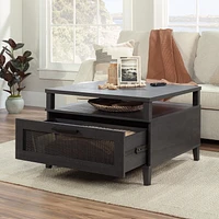 Sauder La Collection Tiffin Line Table basse, Finition Raven Oak, 433510