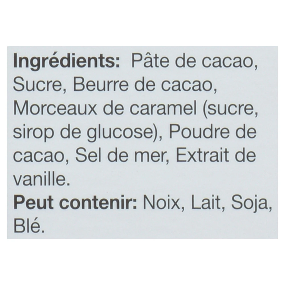 Flagrants Désirs Dark Chocolate bar (72% Cocoa) with Caramel And Sea Salt