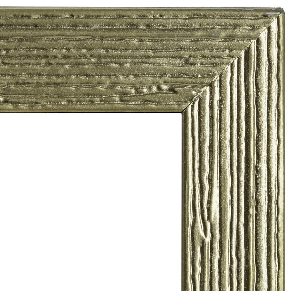 Hometrends Ultima Brushed Mirror Brushed Gold 16.50"x19.50"