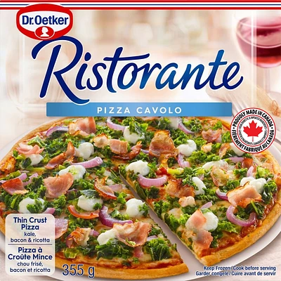 Dr. Oetker Ristorante Pizza au chou frisé et bacon (355g) 355g