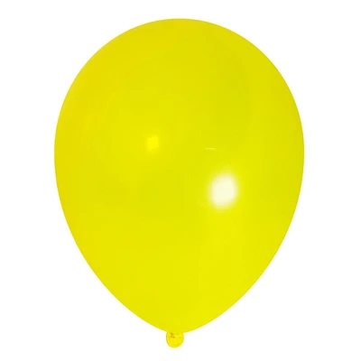 12IN. 15CT YELLOW BALLOONS, 15CT YELLOW BALLOONS