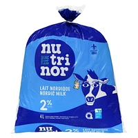 4L Nordic milk 2% Nutrinor, 4L Partly skimmed