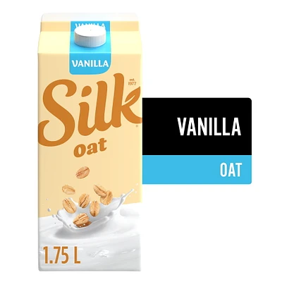 Silk Oat, boisson d'avoine Crémeux, saveur vanille 1.75 L