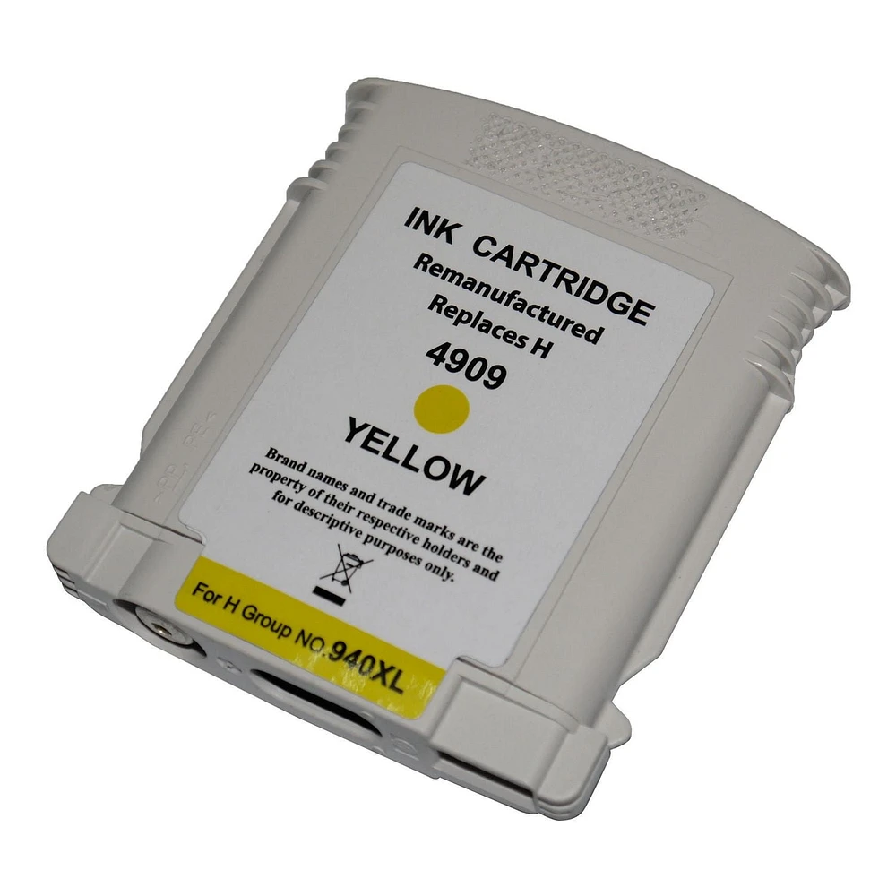 L-ink HP 940XL Cartouche à Jet d'encres Jaune à Rendement Élevé Compatible (C4909AN)