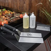 Kit d'outils pour plaque de cuisson Blackstone de qualité professionnelle, 5 pièces