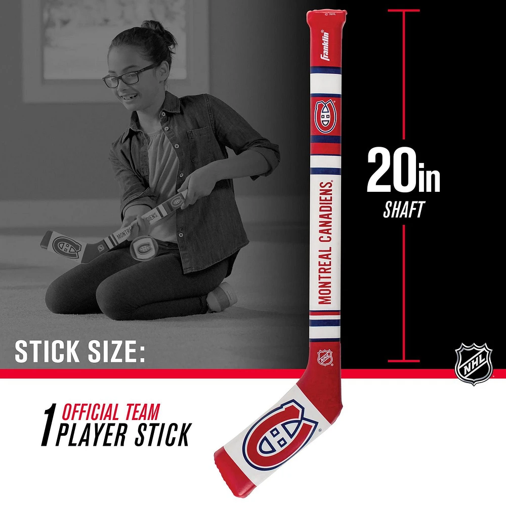 Ensemble de hockey des Canadiens de la LNH Ensemble de hockey souple