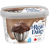 Crème glacée haut de gamme LA VRAIE CRÈME(MD) Chocolat Contenant de 1,5 L