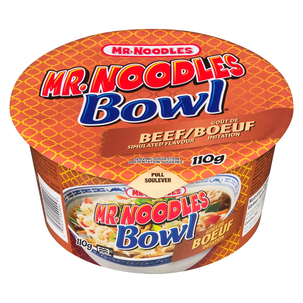 Mr. Noodles Beef Bowl, 110g